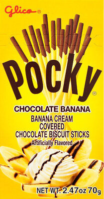 Pocky chocolate banana