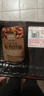Pollo Al Pastor Seasoned Boneless Skinless Chicken