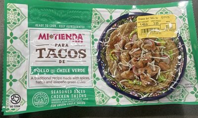 Pollo Con Chile Verde