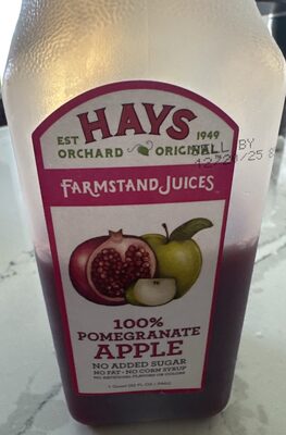 Pomegranate And Apple Juice