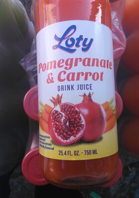 Pomegranate And Carrot Juice