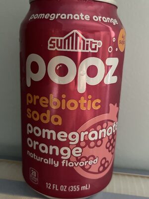Pomegranate Orange Soda