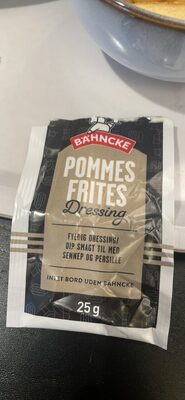Pommes Frites Dressing