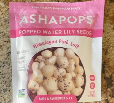 Popped Water Lily Seeds - Himalayan Pink Salt