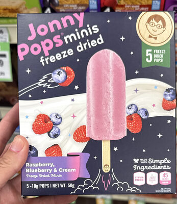 Pops minis freeze dried