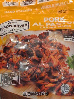 Pork Al Pastor Carved Slices