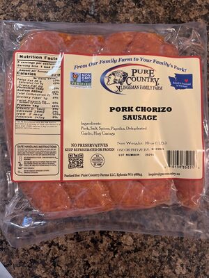 Pork Chorizo Sausage
