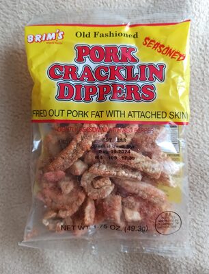 Pork crackling dippers