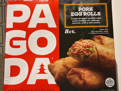 Pork egg roll
