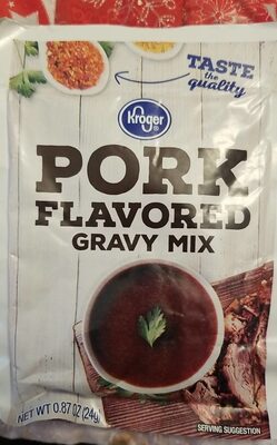 Pork Flavored Gravy Mix