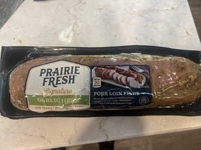 Pork Loin Filet Garlic Herb