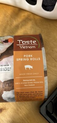 Pork Spring Rolls