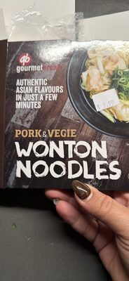 Pork & Vegie Wonton Noodles