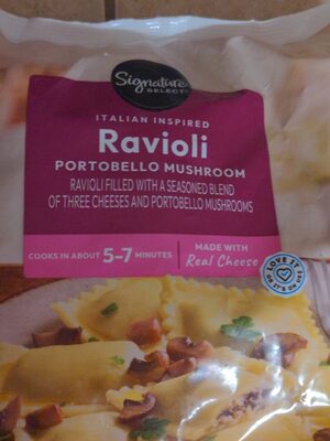 Portobello Mushroom Ravioli