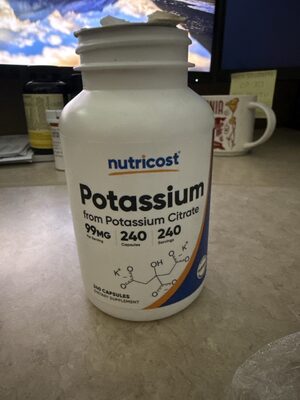 Potassium (from Potassium Citrate)
