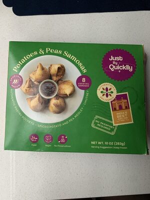 Potatoes & Peas Samosas