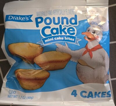 Pound Cake mini cake bites