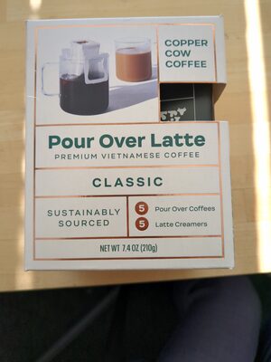 Pour Over Latte PREMIUM VIETNAMESE COFFEE CLASSIC