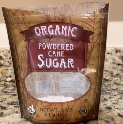 Powdered cane sugar