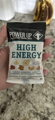 power up, high energy trail mix