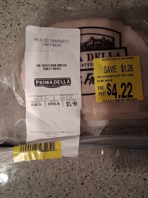 Pre-sliced Oven Roasted Turkey Breast