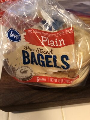 Pre Sliced Whole Wheat Bagels