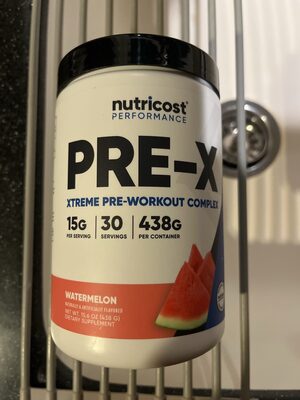 Pre-x Xtreme Pre-Workout Complex Watermelon