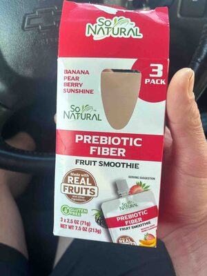 Prebiotic Fiber Fruit Smoothie