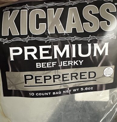 Premium peppered beef Jerky