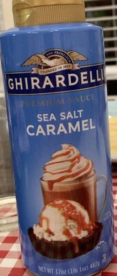 Premium sauce sea salt caramel