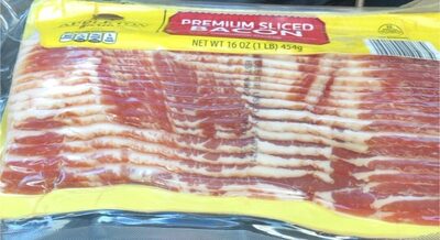 Premium sliced bacon