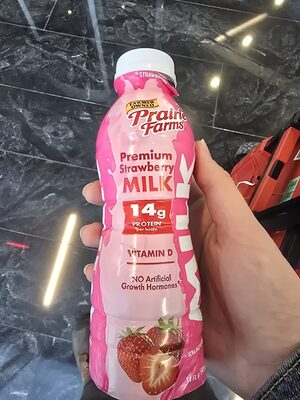 Premium strawberry milk