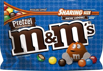 Pretzel chocolate candy sharing size ounce