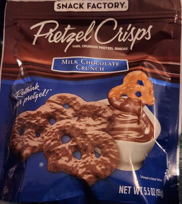 Pretzel Crisps Milk Chocolate Crunch