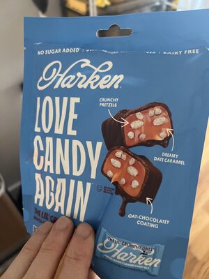 Pretzel & Date Caramel Candy Bar