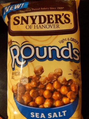 Pretzel Rounds Sea Salted