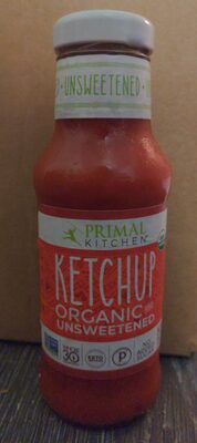 Primal Ketchup Organic & Unsweetened