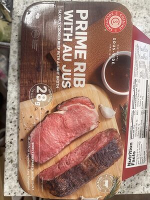 Prime Rib With Au Jus