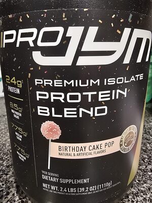 Pro Jym Birthday Cake Pop