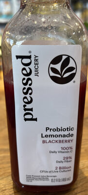 Probiotic Blackberry Lemonade