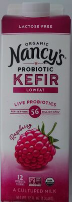 Probiotic Kefir - Lowfat - Raspberry