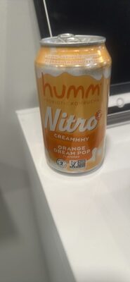 Probiotic Kombucha Nitro Creammy Orange Dream Pop
