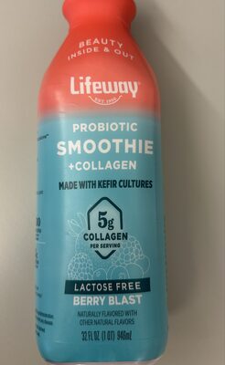 PROBIOTIC SMOOTHIE + COLLAGEN BERRY BLAST