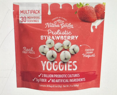 Probiotic STRAWBERRY YOGGIES