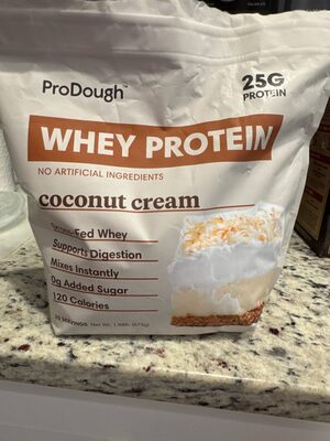 ProDough Whey Protein Coconut Cream