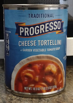 Progresso Traditional Cheese Tortellini in Garden Vegetable Tomato Soup