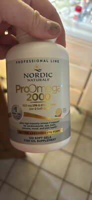 ProOmega 2000 Fish Oil Supplement