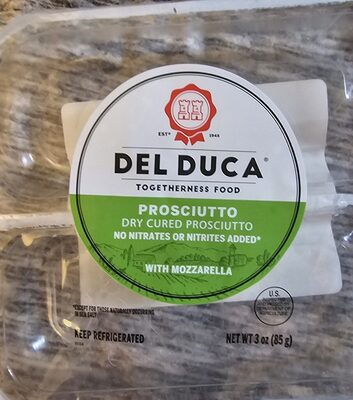 Prosciutto with Mozzarella