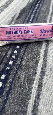 PROTEIN BAR BIRTHDAY CAKE