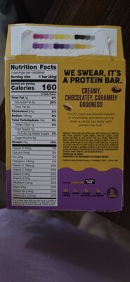 Protein Bar Chocolate Peanut Caramel Flavor